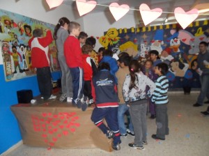 Fiesta de San Valentín en el CIS de La Patera