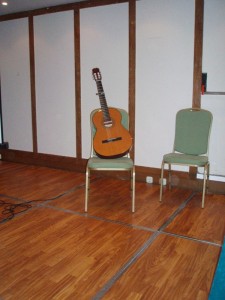 La guitarra fue una de las protagonistas de la fiesta de convivencia