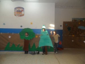 la imaginación incorpora los chavales al paisaje