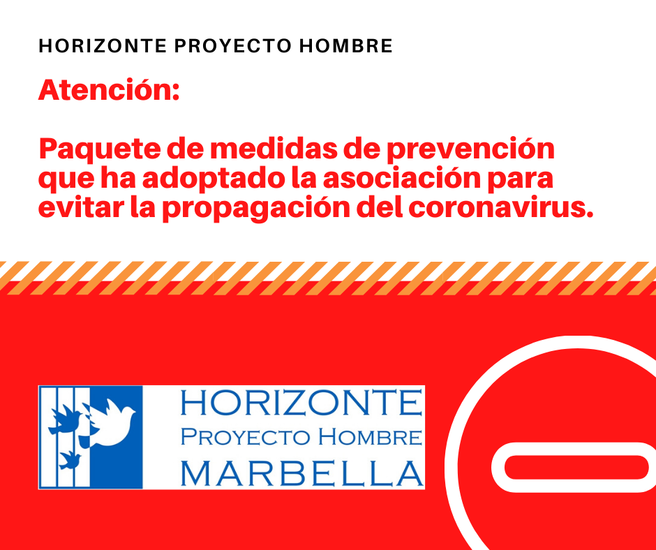 Padre arco para Paquete de medidas de prevención que ha adoptado Horizonte Proyecto Hombre  para evitar la propagación del coronavirus. - Horizonte Marbella
