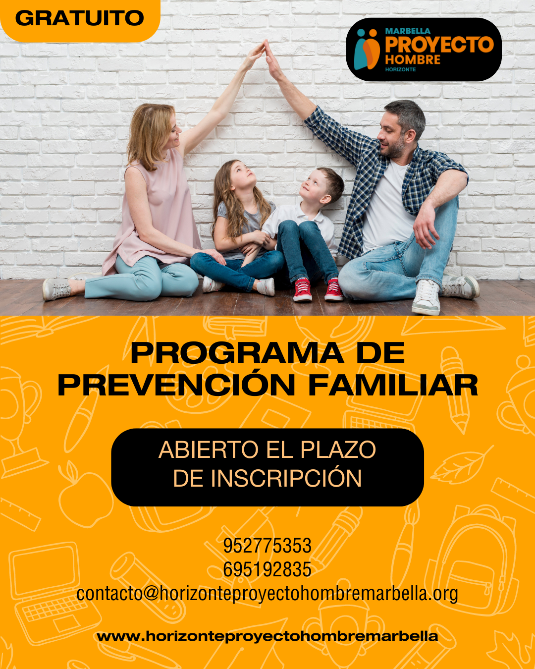Horizonte Proyecto Hombre organiza una nueva edición gratuita de su Programa de Prevención Familiar