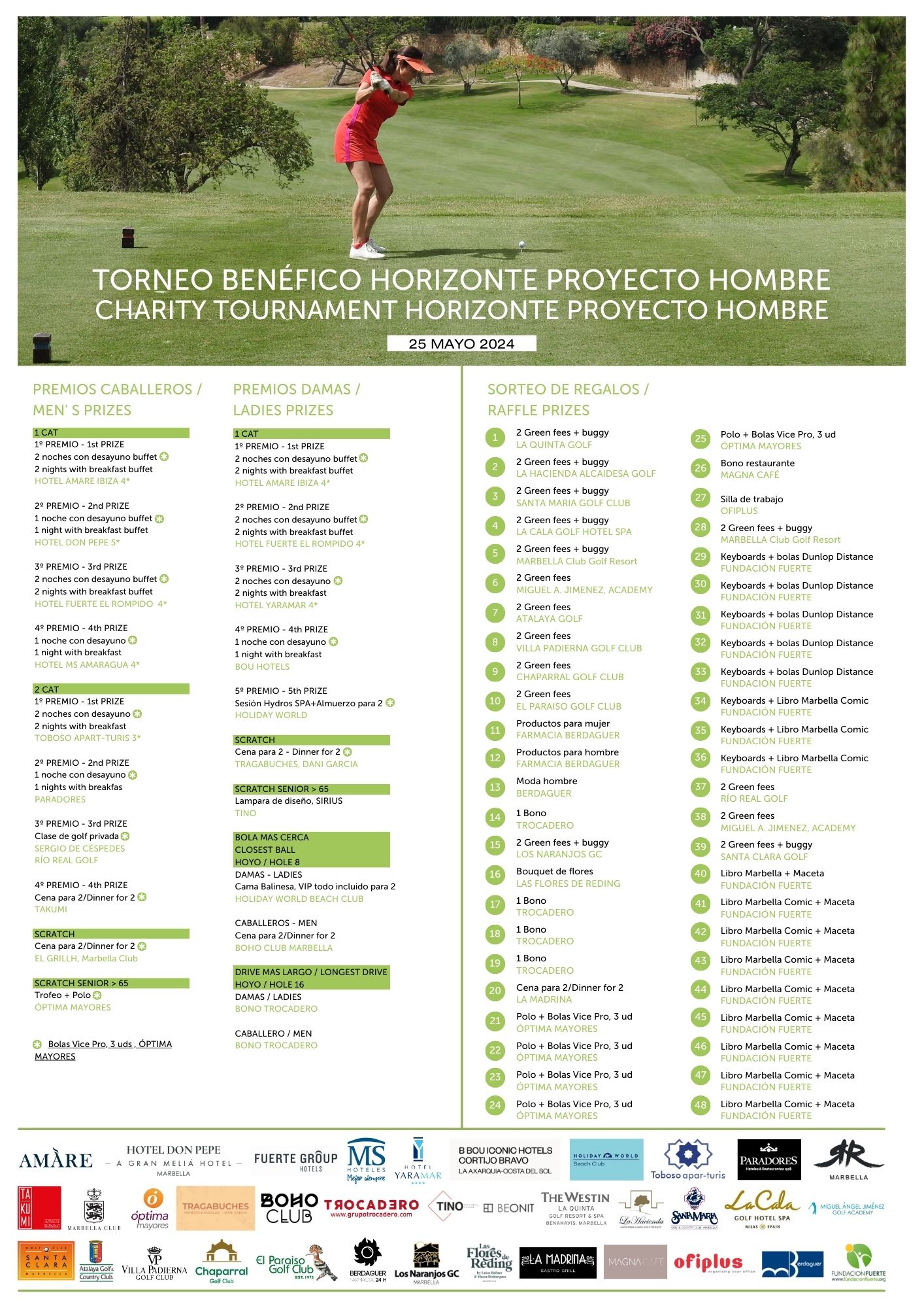 Torneo de Golf en favor de la prevención y el tratamiento de adicciones ...